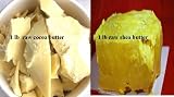 1lb RAW Unrefined Shea Butter & 1lb RAW Cocoa Butter Combo