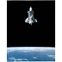 Nasa Space Shuttle Mission Rocket Astronaut Art Poster Print - 16" X 20"