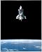 NASA Space Shuttle mission Print rocket astronaut RARE - 16" x 20"