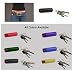 Club Pack 1/2 Oz. Pepper Sprays W/ Colored Belt Clip Keycases - 6 Pack