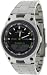 Casio Men's Casual Sports AW80D-1AV Silver Stainless-Steel Quartz Watch with Black Dial