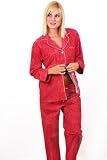 Fleur De Lis Flannel Pajamas