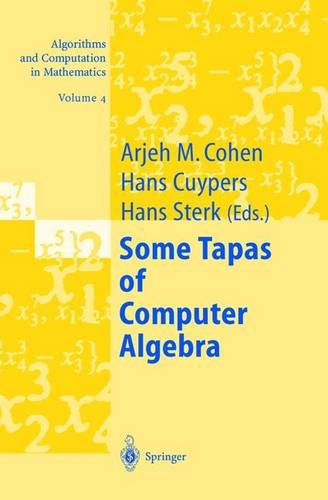 some tapas of computer algebra algorithms and computation in mathematics