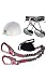 Klettersteigset LACD Pro + Gurt LACD Größe M + Helm Salewa Toxo