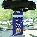 Handicap Placard Protective Holders Set of 2