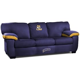 LSU Tigers Classic Embroidered Sofa