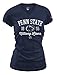 MJ Soffe NCAA Penn State Nittany Lions Women's Fitted Collegiate Basic Logo V-Neck Tee
