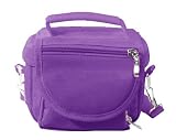 Modern-Tech Purple Nintendo DS Lite/DSi/DSi XL/3DS Travel Bag Carry Case