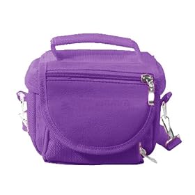 Modern-Tech Purple Nintendo DS Lite/DSi/DSi XL/3DS Travel Bag Carry Case