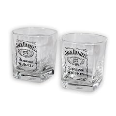 Jack Daniel's Whiskeygl�ser Transparent Label - Whiskey Tumbler im 2er-Set, kommt im Geschenkkarton