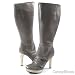 Michael Antonio Jordan Knee-High Boots 6 Pewter (Gray)