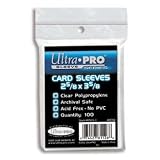 Card Game Supplies 100 Count Soft Sleeves