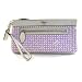 NEW AUTHENTIC COACH PENELOPE OP ART CLUTCH 13166 (Lilac)