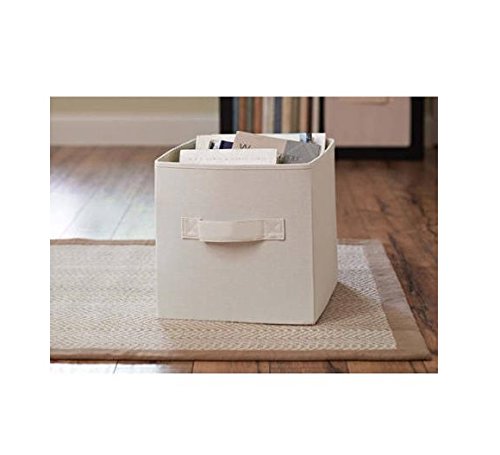Better Homes and Gardens Collapsible Fabric Storage Cube - Cream