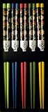Colorful Floral Chopstick Box Set