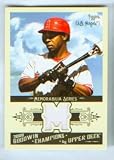 Chone Figgins 2009 Upper Deck Goodwin Champions Game Worn Jersey Memorabilia Series Card #GCM-FI / Los Angeles Angels / Seattle Mariners