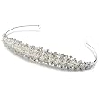 Wedding Tiara Bridal Headband with Rhinestone & Pearl 217