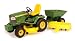 John Deere - 1:16 X748 Lawn Tractor With Cart