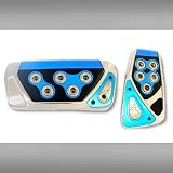 RAZO RP102BL JDM Blue GT SPEC Automatic Pedal Covers