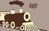 Train Kids Room Wall Decal