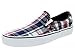 Vans Unisex Classic Slip-On Plaid Mix Sneakers