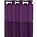 Escape Purple Hookless Shower Curtain, 71 x 74 Inch