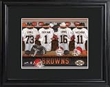 Cleveland Browns Locker Room Print with Frame