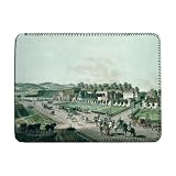 View of the Augarten Palace and Park, Vienna.. - iPad Cover (Protective Sleeve) - Art247 - IPads 1 And 2