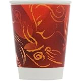 Insulair Hot Cups, 16 oz, Interlude Design with EcoSmart Case of 600 Cups
