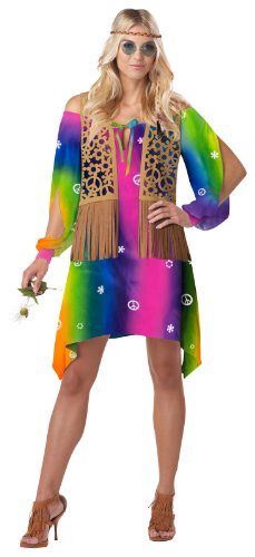 California Costumes Hippie Chick, Multi, Small