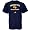 adidas Georgia Tech Yellow Jackets Navy Blue Stacked T-shirt