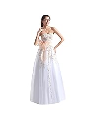  Sequined Sweetheart Bridesmaid Dress/Prom Dress  With a Bow(s) and a Sash 