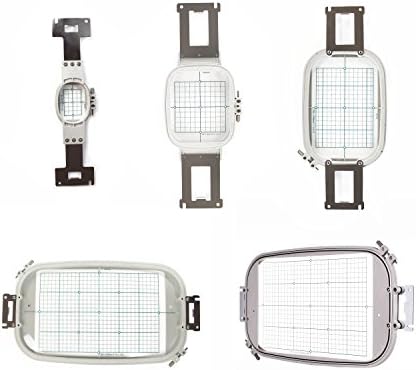 Luova 5 in 1 Hoop Set for Brother and Babylock Multi Needle Embroidery Machines