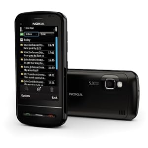 Nokia C6 Unlocked GSM Phone with Easy Email Setup, Side-Sliding Touchscreen, QWERTY, 5 MP Camera and Free Ovi Maps Navigation (Black)