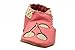 Robeez Cherry Soft Sole Crib Shoe (Infant), Sorbet, 6-12 Months M US