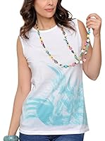 HHG Top (Blanco / Azul)