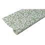 J Fit Premium Skidless Flower Printed Yoga Mat (Green)