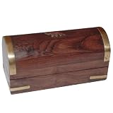 Woodworking Jewerly Boxes Hand Engraved Indian Craft (wc467b)