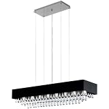 Eglo Hängeleuchte HL/8 G9 CHROM/SCHWARZ RECHTECKIG’CAMINI’