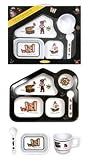 Baby Cie Four Piece Children's Dinnerware - Pirate