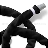 6-Foot Snuggle Hose Soft Fleece Cover for CPAP Hoses & Tubing (Charcoal)