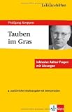 book cover Lektürehilfen Wolfgang Koeppen "Tauben im Gras". Ausführliche Inhaltsangabe und Interpretation - Hanns-Peter Reisner