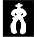 Cowboy Up! Die Cutz Decal