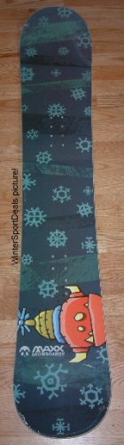 snowboard 156cm snowman Maxx Cameron Tiede design NEW