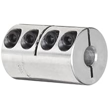 Ruland MCLX One-Piece Clamping Rigid Coupling, Metric