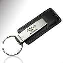 Ford Mustang Black Leather Key Chain
