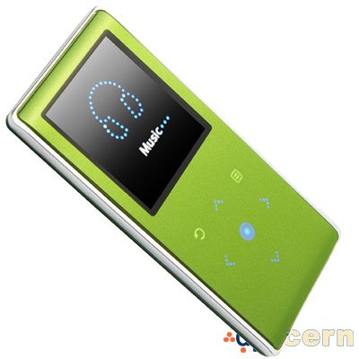 Samsung YP-K3JQG K3 2 GB Slim Portable Media Player (Green)