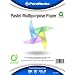Printworks Pastel Multipurpose Paper, 8.5 x 11 Inch, 20-Pound, Assorted Colors, 30% Recycled, 100 Sheets (00577)