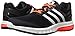 adidas Performance Men's Galaxy Elite M Running Shoe, Grey/White/Solar Red, 9 M US