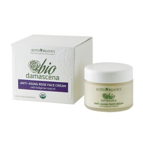 Bio Damascena Anti-Aging Gesichtscreme mit &auml;therischem Rosen&ouml;l 50 ml Preisvergleich
